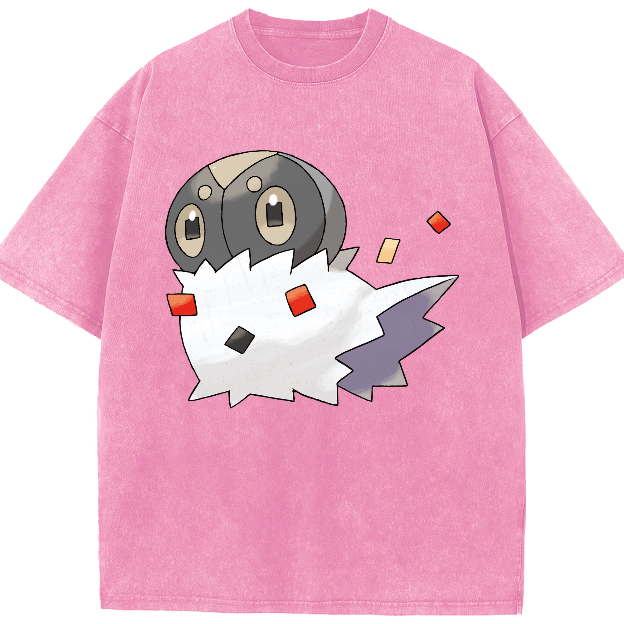 （画像用） ポケットモンスター Pokémon 綿100% ヴィンテージ風 半袖Tシャツ（フロントプリント）